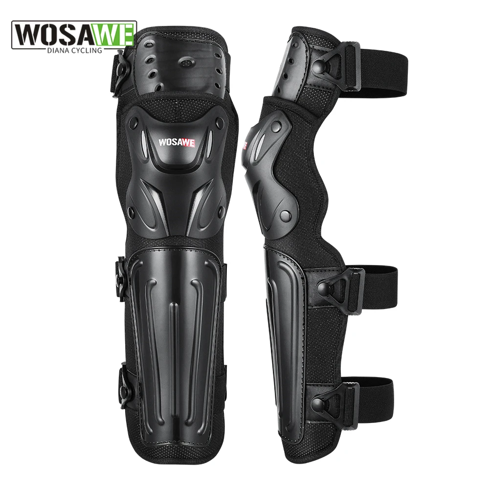 WOSAWE Tactical Sport Knee Protector Riding Cycling Skating Ski Knee Pads Kneepad Brace Support Motorcycle Protective Gear