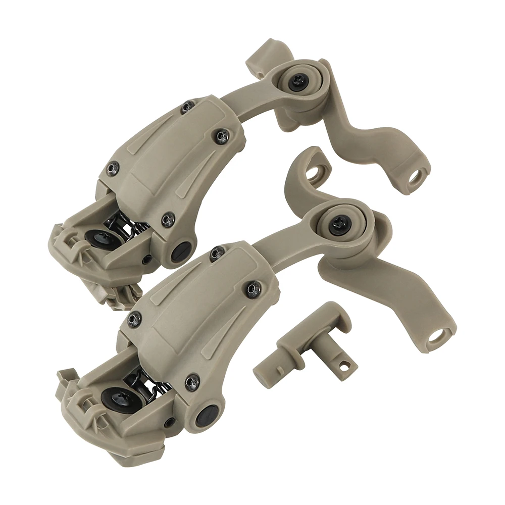 Tactical Headset Helmet Mount Kit ARC Rail Adapter for EARMOR M31-Mark3/M32-Mark3/M31X/M32X Military Headset electronic shooting