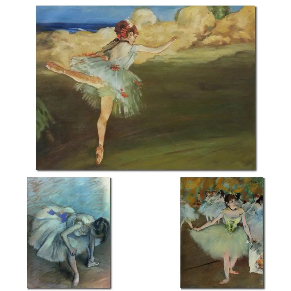

Картина маслом танцора, импрессионист, холст от Эдгара Дега, шедевр ручной работы для офисного дисплея