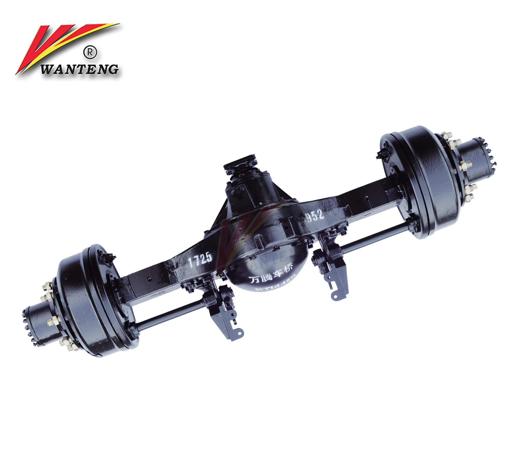 Hot Sale Air Brake Trailer Hydraulic Rear Double Drive Axles