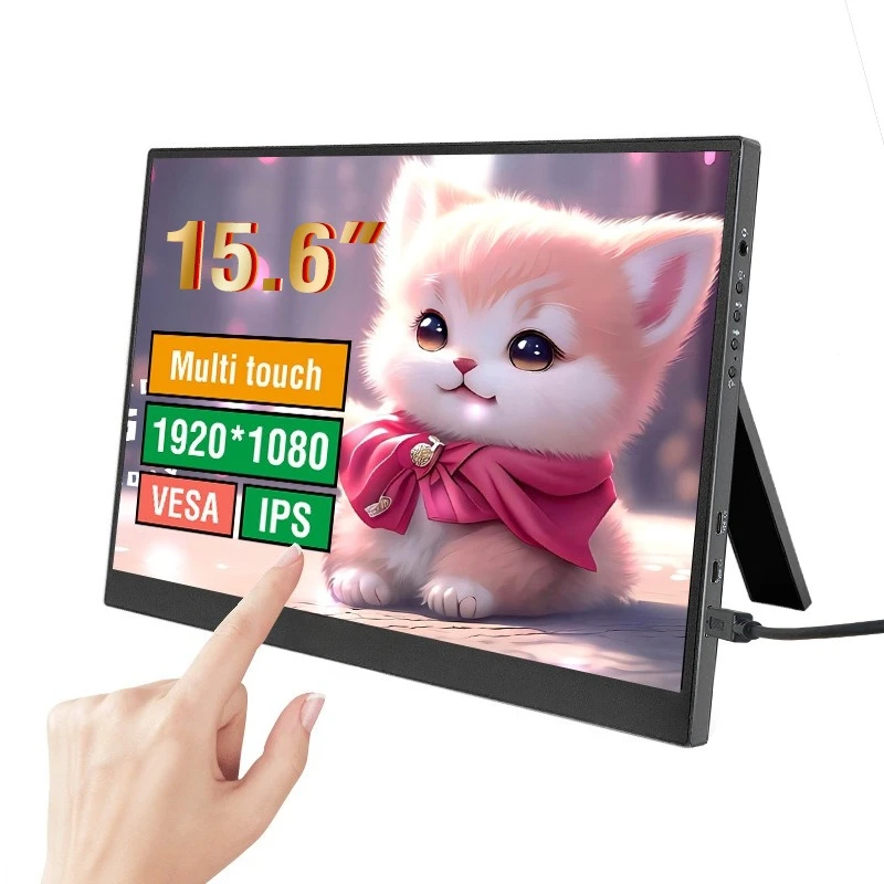شاشة توسيع الكمبيوتر المحمول IPS مقاس 5.6 بوصة، برنامج مخزون شاشة عرض خارجية