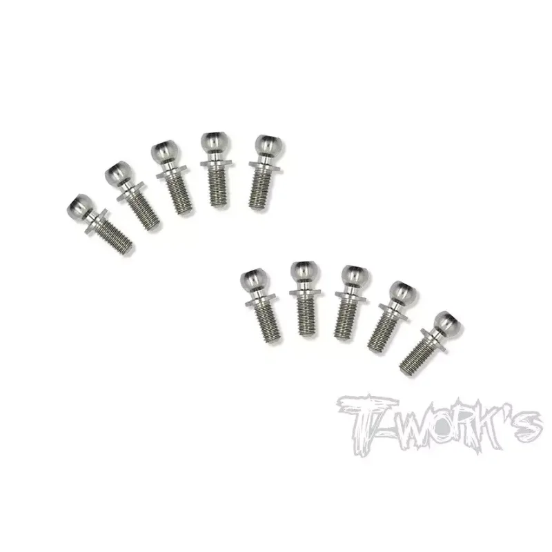 Original T works TP-059 64 extremo de bola de titanio (para Xray X12/ X12'16/ X12'17/X12'18 EU/X12'18 US /EU 2019 EU/pieza profesional Rc