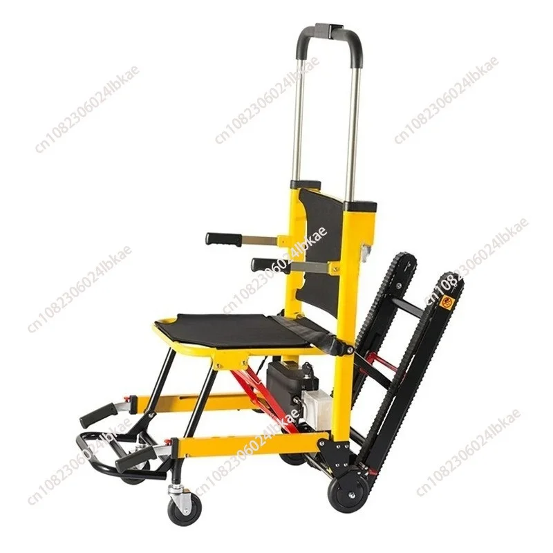Electric climbing machine Small and lightweight folding automatic wheelchair ST003A yellow, classic