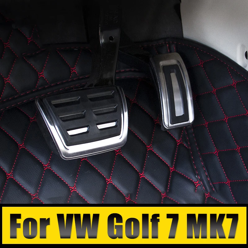 

For VW Golf 7 GTi MK7 Seat Leon 5F MK3 Octavia A7 Rapid Audi A3 8V Passat Car Accelerator Brake Pedal Clutch Pedals Case Pad