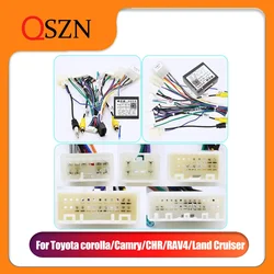 Canbus Box FT-RZ-01 FT-RZ-02 For Toyota corolla/Camry/CHR /RAV4/ LAND CRUISER With Wiring Harness Power Cable Android Car radio