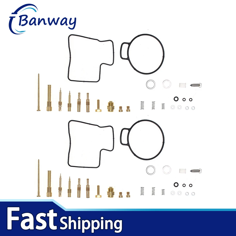 

2X For Honda Goldwing GL1500 88-91 Motorcycle Carburetor Repair Kit