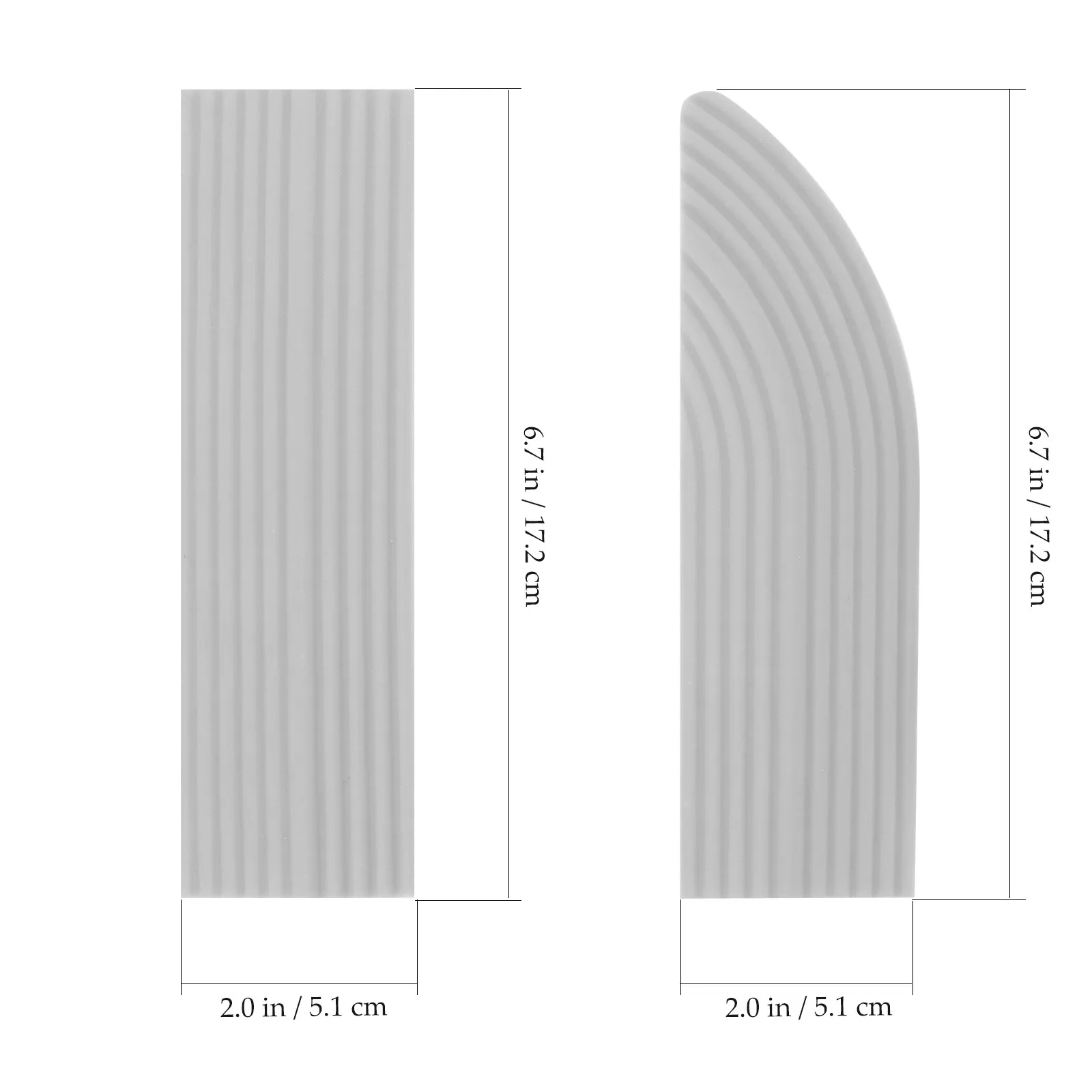 1Set Sweeping Robot Entry Transitioning Ramp Home Door Threshold Rubber Slope Mat Wheelchair Loading Ramp Indoor Use