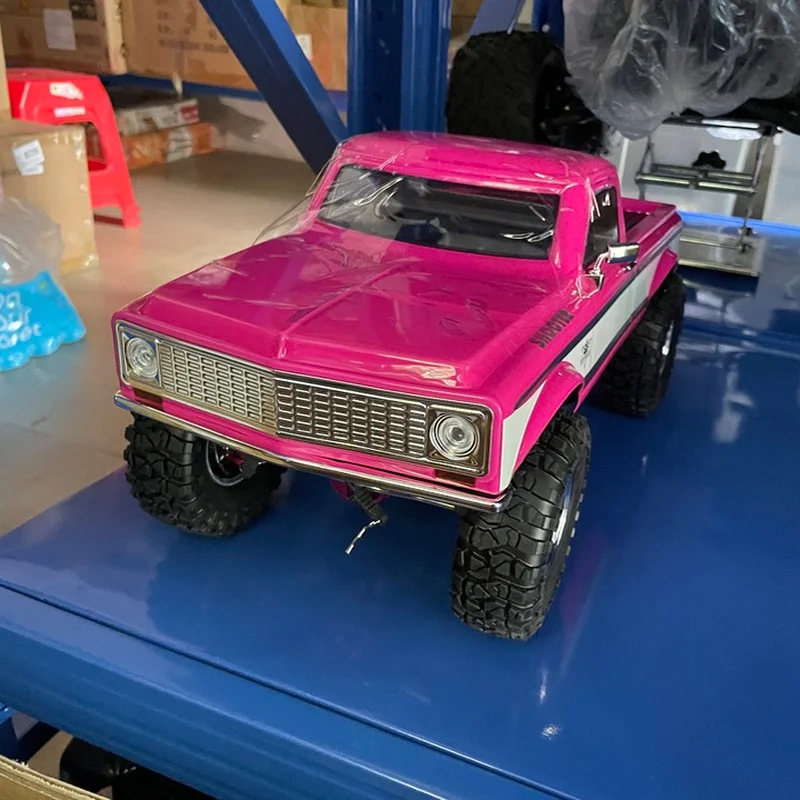 136100PRO 1:10 Brushless Carbon Fiber FOC Simulate Climbing Car Four-Wheel Drive Remote Control RC Model Off-Road Vehicle