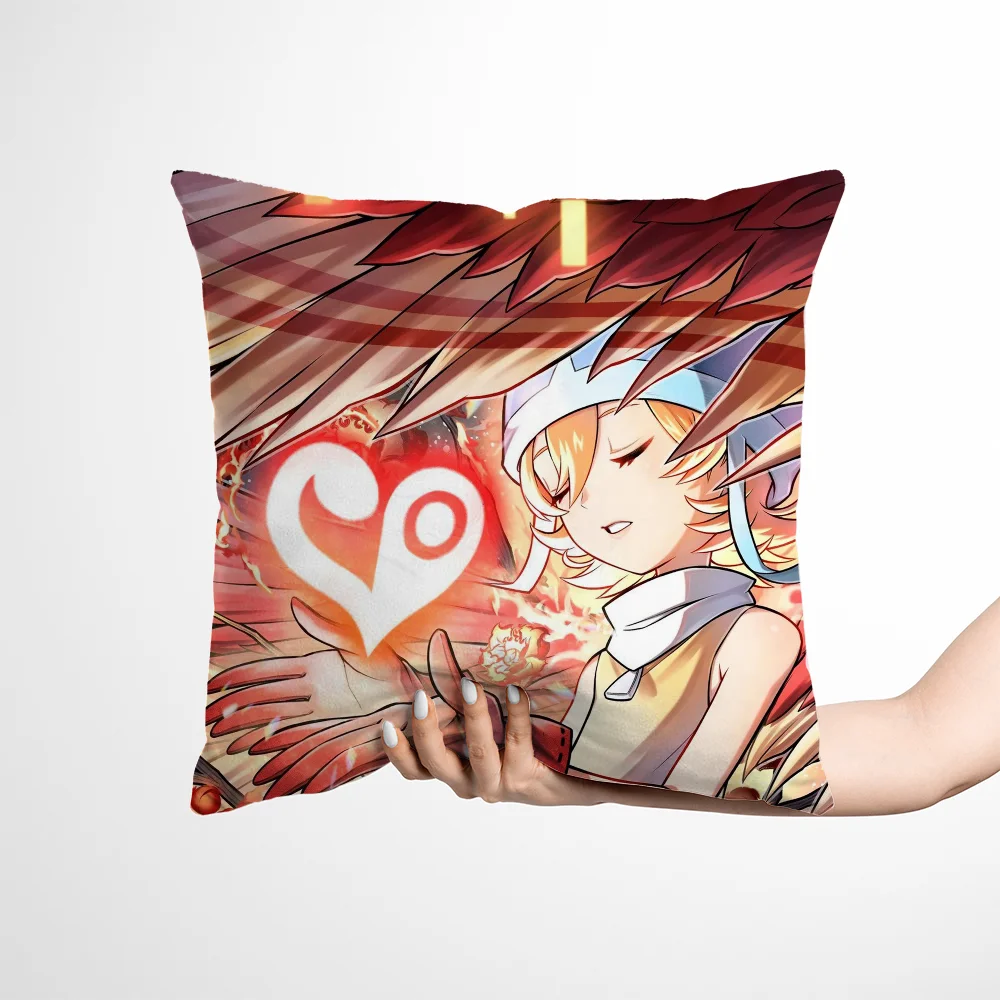 Throw Pillow Covers Decorative Digimon Adventure Custom Cushion Cover 45x45 Pillowcase 60 X60 Home Decorations for Living Room