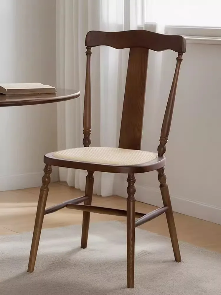 

#Modern Minimalist Home Hotel Cafe Restaurant Furniture Upholstery Customized Chair Durable Solid Ash Wood Dining Chair