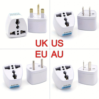 Universal EU Plug Power Adapter 3 Pin Plug Type I China American US NZ UK EU To AU Astralia Travel Adapter AC Converter Socket