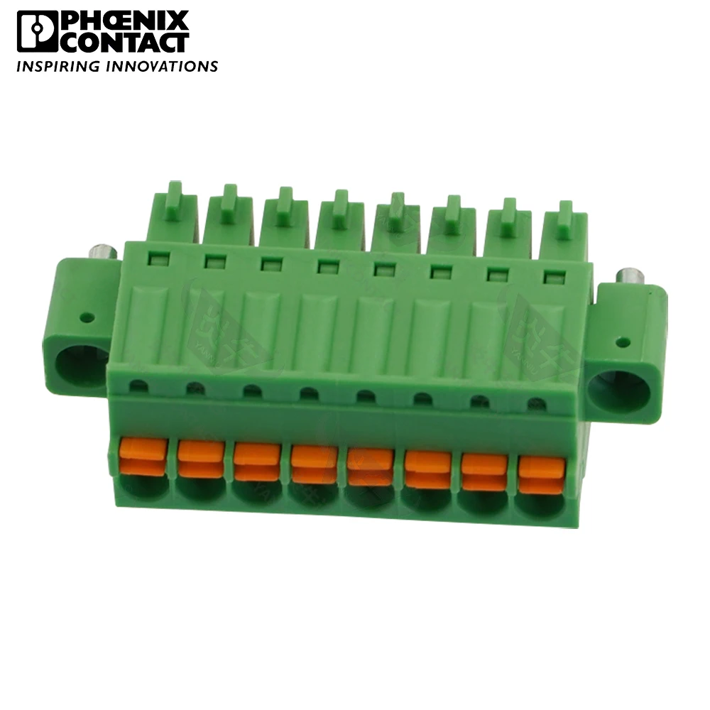 

3.5mm Original Genuine Phoenix Contact Connector PCB Pluggable PLUG-IN Terminal Block 8 Pin FK-MCP 1.5 STF 3.5 1940156 8A 160V