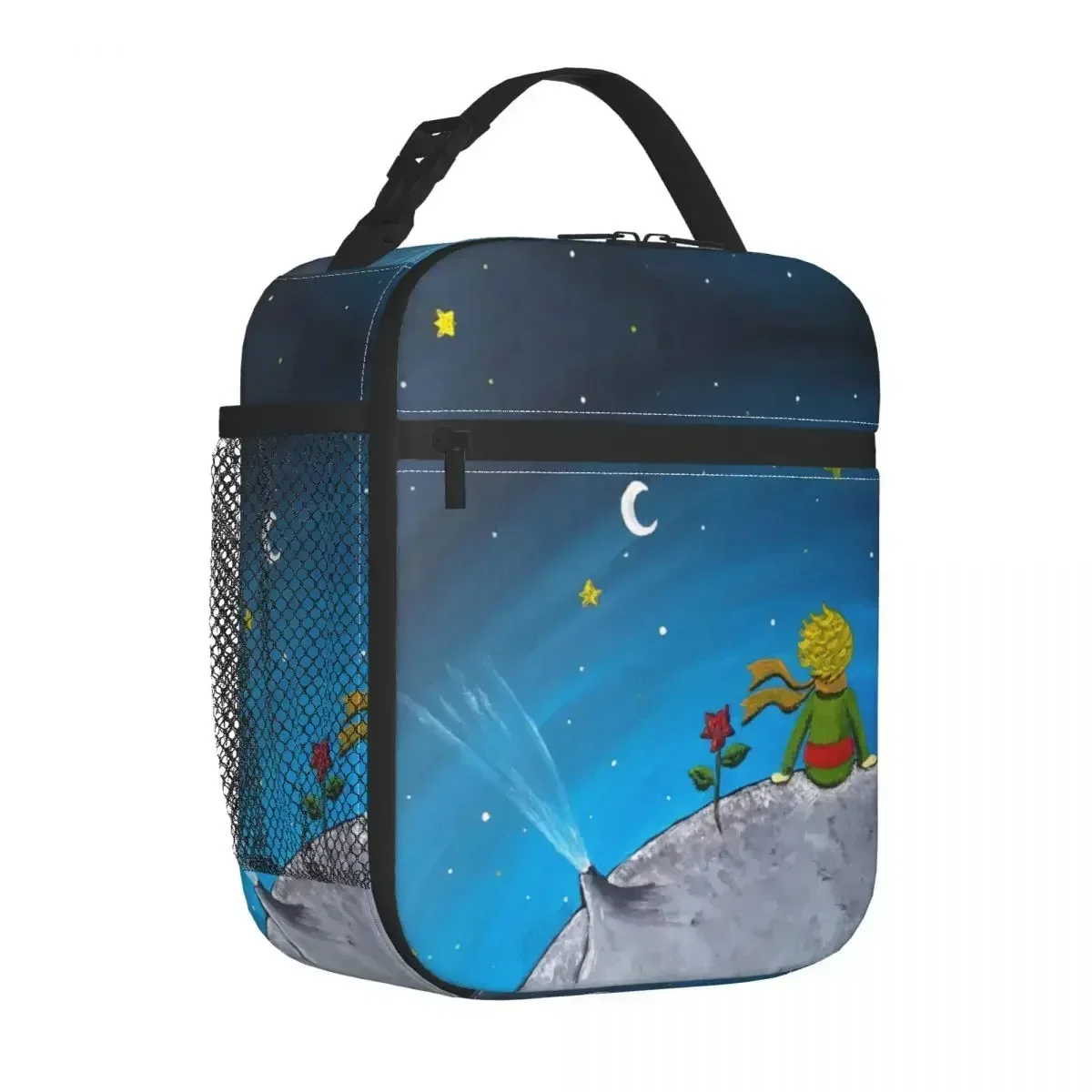 

The Little Prince Cartoon Insulated Lunch Bag Thermal Bag Lunch Container Tote Lunch Box Food Handbags Office Picnic