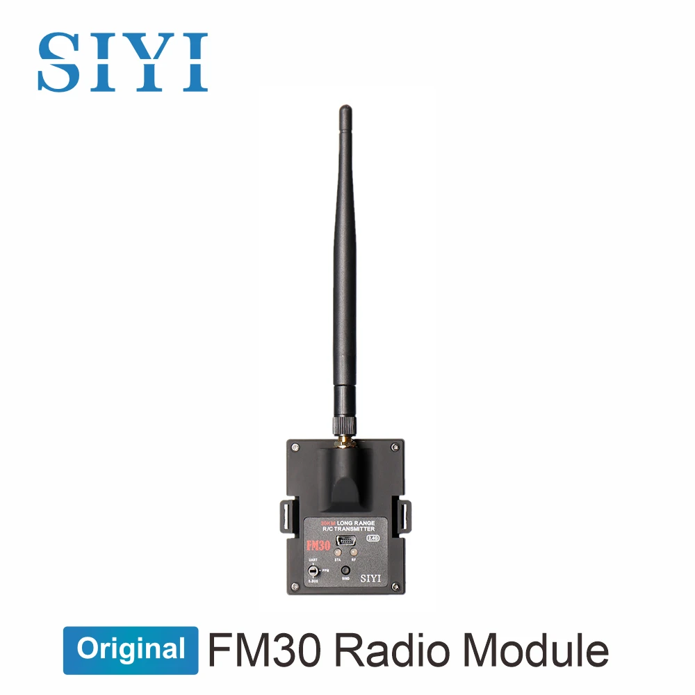 SIYI FM30 Radio Module 2.4G Transmitter with Bluetooth Long Range Mavlink Telemetry Datalink Mini Receiver Support OpenTX EdgeTX