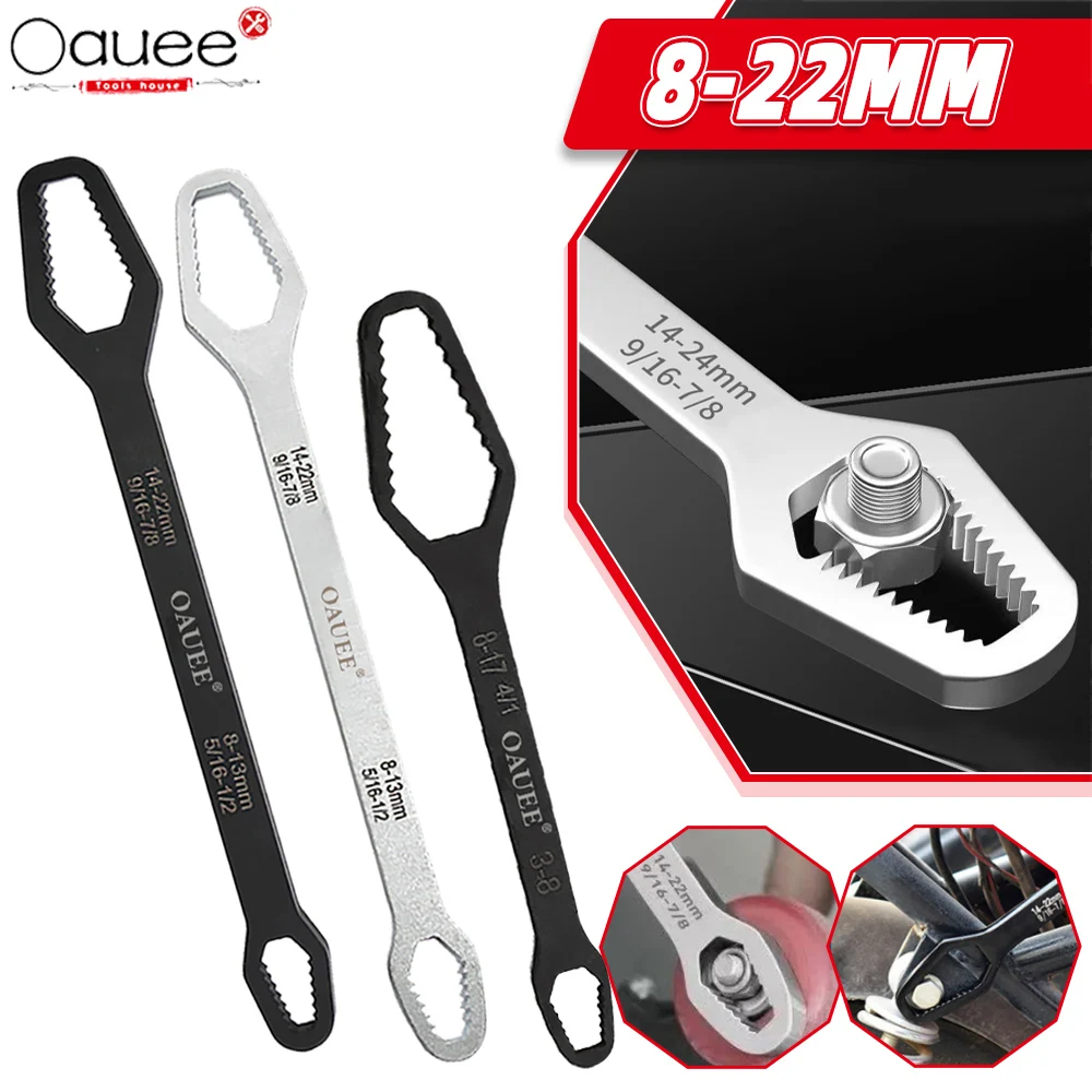 Panneau de clé Torx universelle 8-22mm, clé Torx réglable à Double tête, outils d'atelier mécaniques, outils à main multifonctions