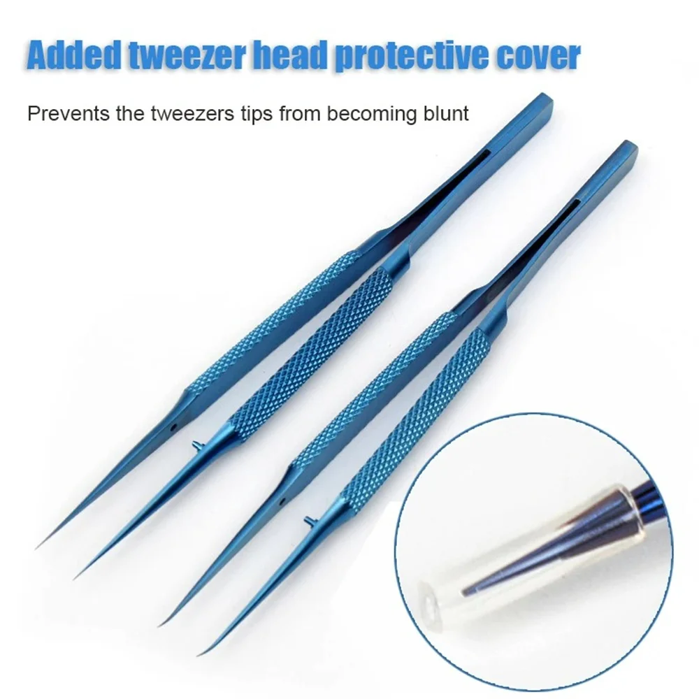 

0.15mm Precision Tweezers Titanium Alloy Tweezers Professional Maintenance Tool For Repair Fingerprint Mobile Phone Motherboard