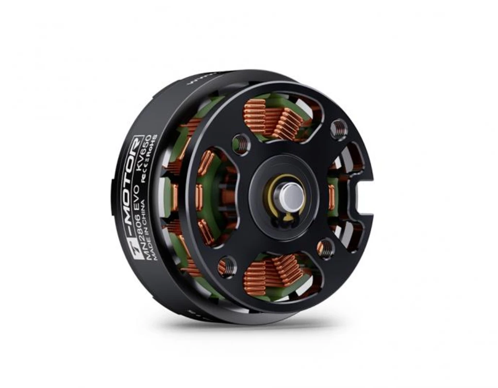 มอเตอร์ไร้แปรงถ่านรุ่นใหม่ Antigravity MN2806 EVO T-Motor สำหรับโดรน，มอเตอร์ประสิทธิภาพสูงสำหรับมัลติโรเตอร์และเครื่องบินปีกตรึง พร้อมด้วยดีไซน์น้ำหนักเบา