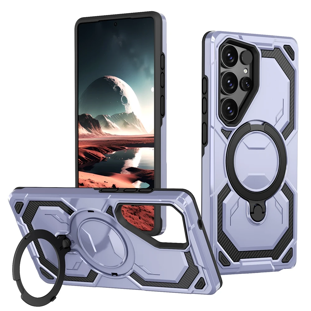 Magnetische Sagsafe Armor Hülle für Samsung S26 S25 S24 S23 Plus Ultra FE Edge A56 A55 A36 A35 A26 A25 A16 A15 A06 mit kabellosem Laden – Detail 12