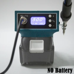 T12 Cordless Soldering Iron Station Electric Solder For Makita 18V Lithium Battery Welding Iron for DIY Repair(NO Battery )