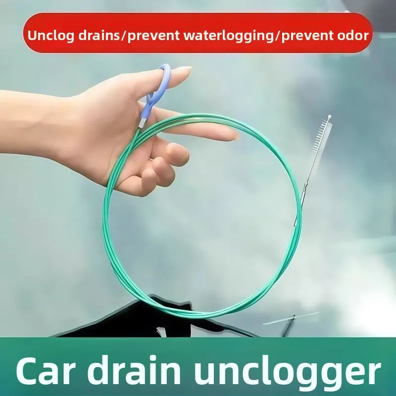 5m Car Drain Unclog Stick Sunroof Door Drainage Pipe Cleaner Tank Pipe Cleaning Rod Auto Maintenance Tool