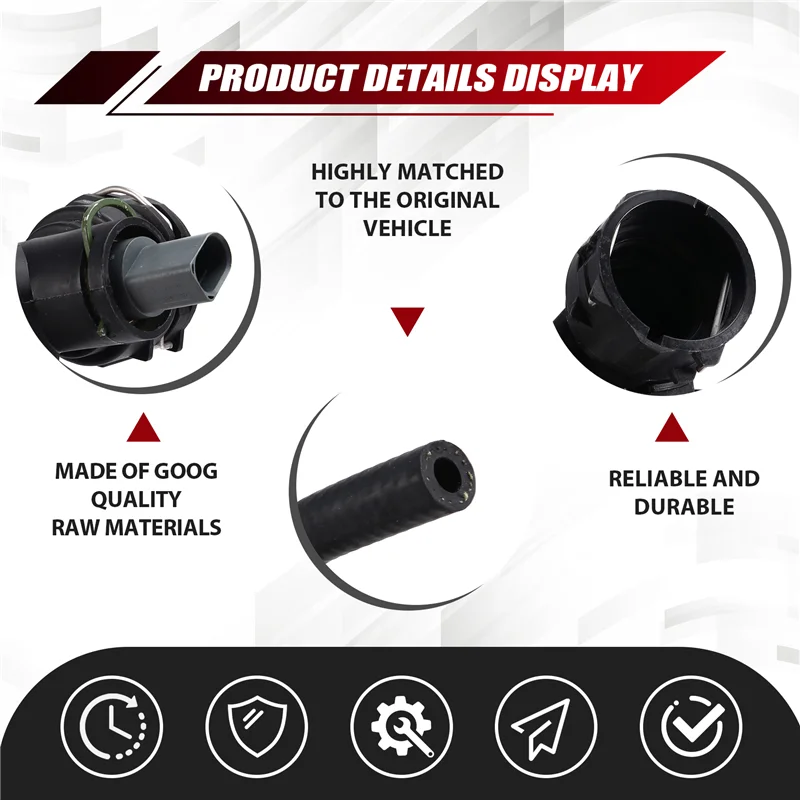 Tubo de manguera de refrigerante enfriador de motor 5Q0121049AD para Q2 A3 8V VW Golf 7 MK7 Passat B8 Skoda Octavia 5E Superb