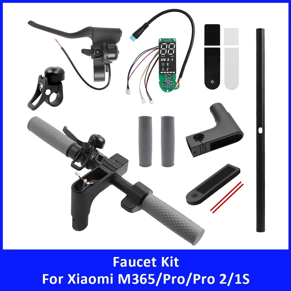

Тормозной рычаг руля приборной панели, колокольчик для Xiaomi M365 Pro 1S Pro2, детали передней головки, корпус приборной панели, комплект крана дроссельной заслонки для большого пальца