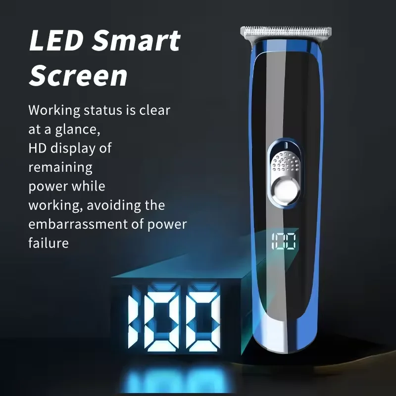 Waikil ปัตตาเลี่ยนไฟฟ้าสำหรับผู้ชาย, ปัตตาเลี่ยนแบบกดชาร์จ USB ไร้สาย