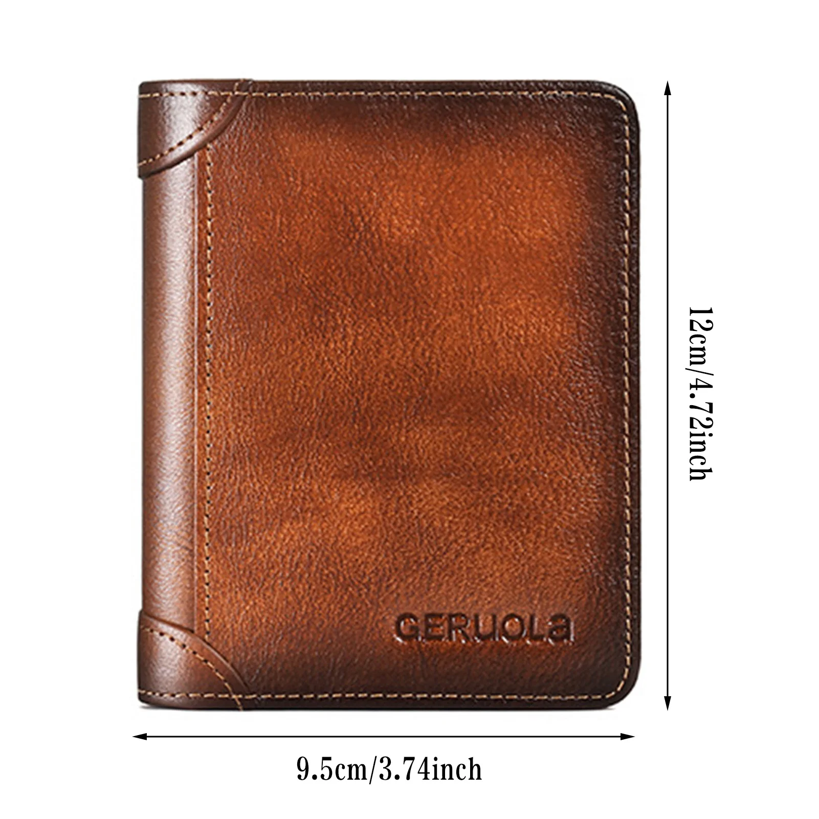 Anti-Theft Purse Card Fashion Wallet Simple Ultra-Thin Design Minimalist Wallet Gifts n Gentlemen