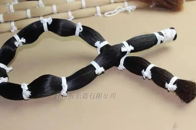 

250g pure natural black Mongolian horsetail bow hair, erhu bow hair, banhu bow hair, 100 cm, handicraft weaving