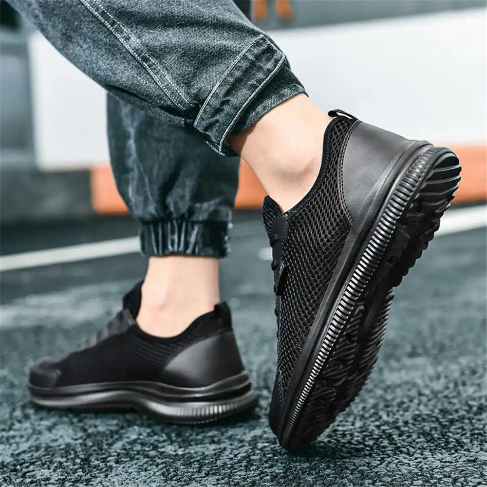 Plus Size Flat Sole Tennis Exerciser Walking Men's Summer Shoes Blue Men's Sneakers Sports Functional Loffers Drop Shipping