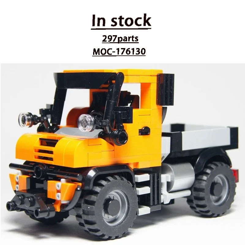 

Конструктор MOC-176130: Новая классическая модель самосвала-полуприцепа, 297 деталей, подарок на день рождения для мальчиков