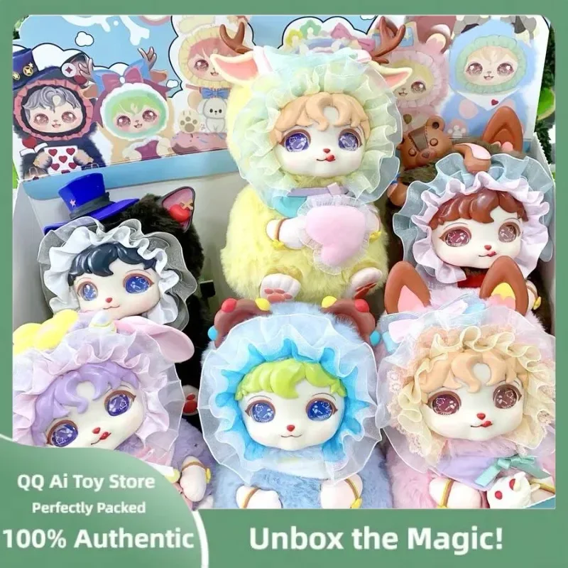 

Original Bunny Weightless Land Blind Box Plush Doll Fashion Play Girl Birthday Trendy Toys Vinyl Plush Doll Room Decoration Gift