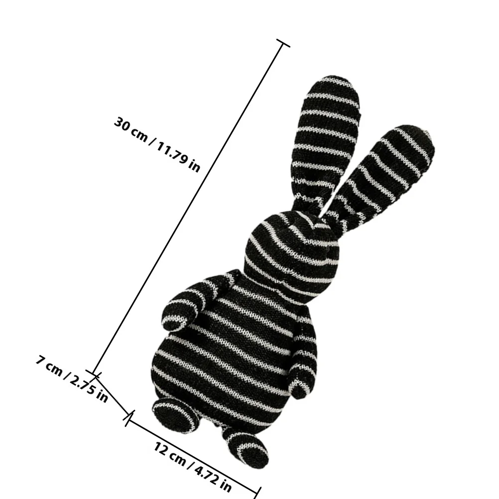 Miękka pluszowa ozdoba królik na święta, dekoracja do domu, na imprezę, królik wielkanocny, do pokoju, na biurko, prezent królik