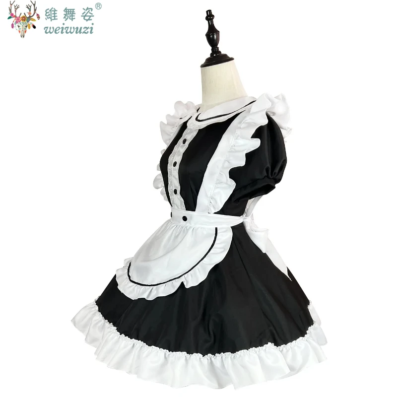 Japanese Kawaii Lolita Girl Party Uniform Halloween Cosplay Anime Maid Outfits Women Plus Size Party Dress Fartuch Kostiumy pokojówki
