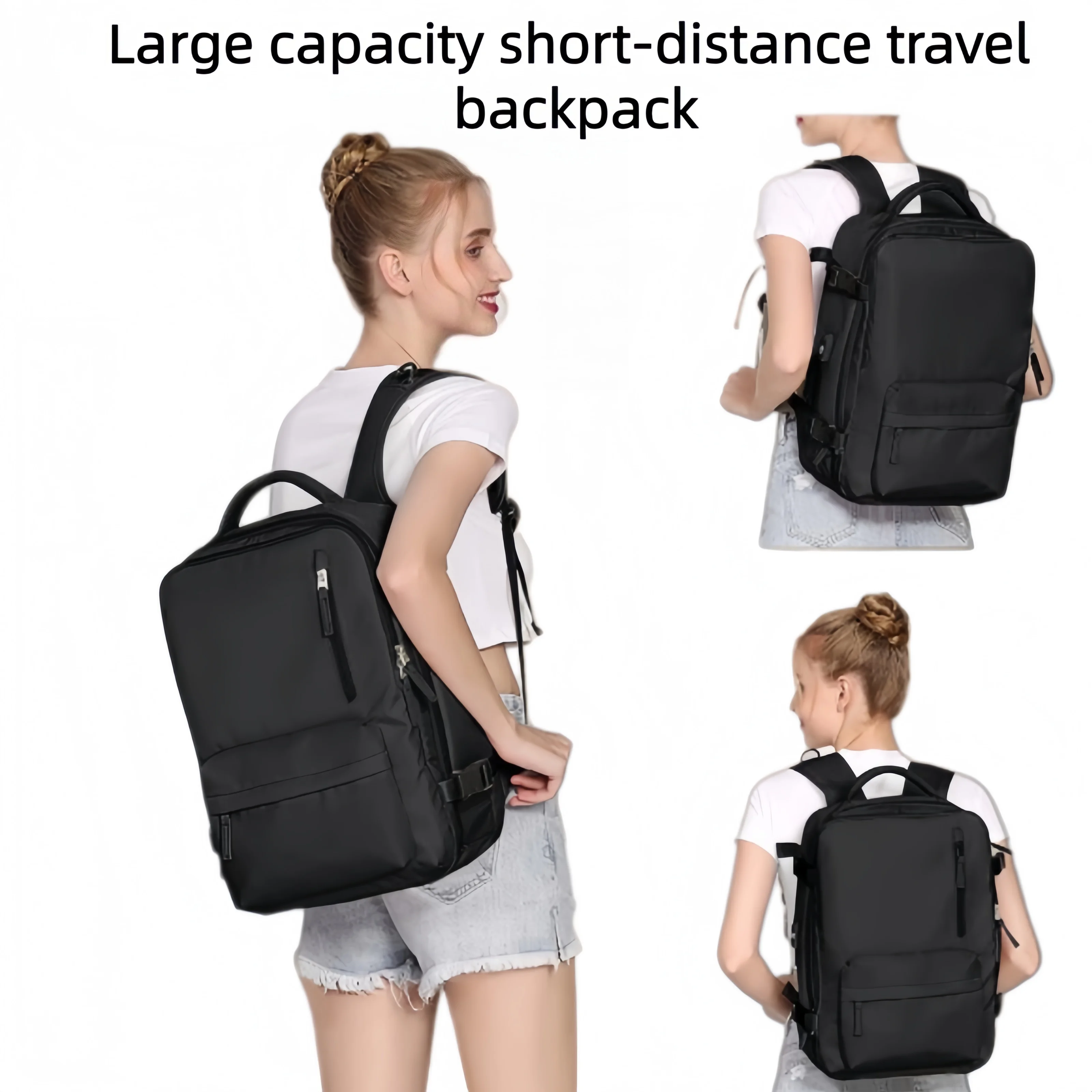 Lightweight Multi-Functional Travel Backpack Large Capacity for Short Distance Business Trips Suitable Luggage Bag