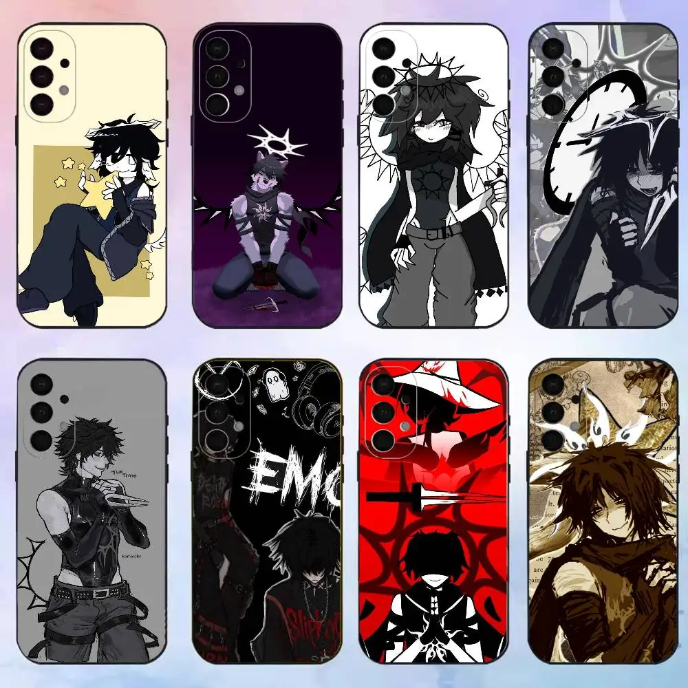 Two Time phone Case For Samsung S25,24,21,22,23,30,Ultra,20,Plus,Fe,Lite,Note Black Cover