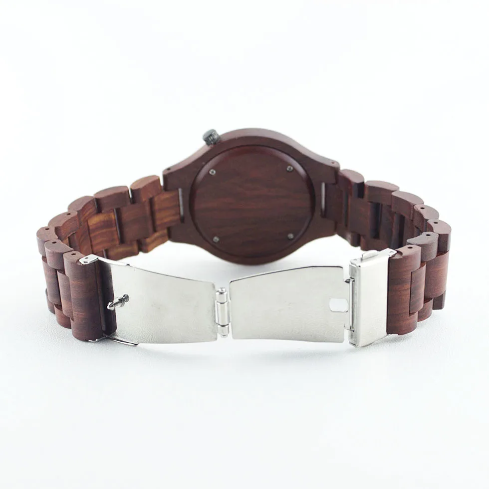 عشاق الأزواج الساعات الخشبية الهدايا القيقب موضة الكوارتز الخيزران الخشب الطبيعي ساعة اليد الذكور الإناث ساعة عادية دروبشيبينغ