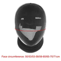 Face Protect Portable Protection Kendo Fencing Helmet for Competition Device