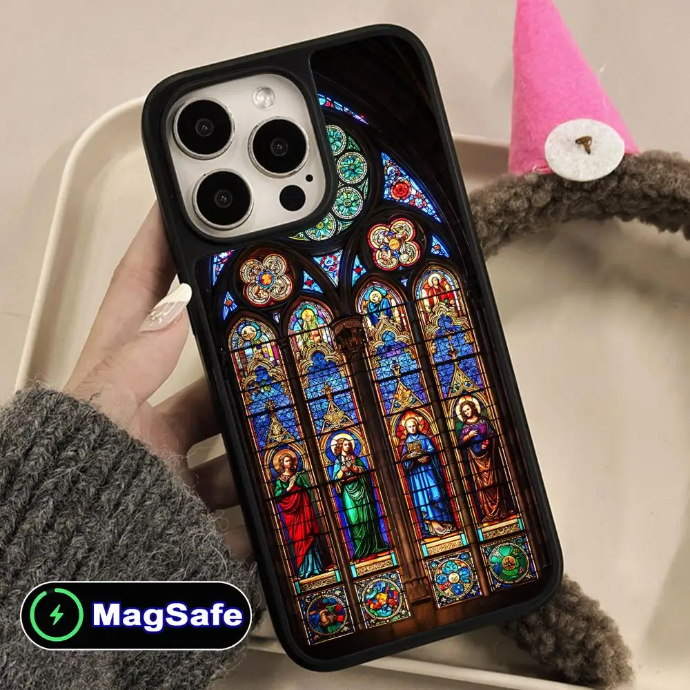 

Cologne Cathedral Mobile Phone Case for iPhone 17 16 15 14 13 12 11 Air Pro Max Plus Magsafe Matte Surface Colorful Cover Cover