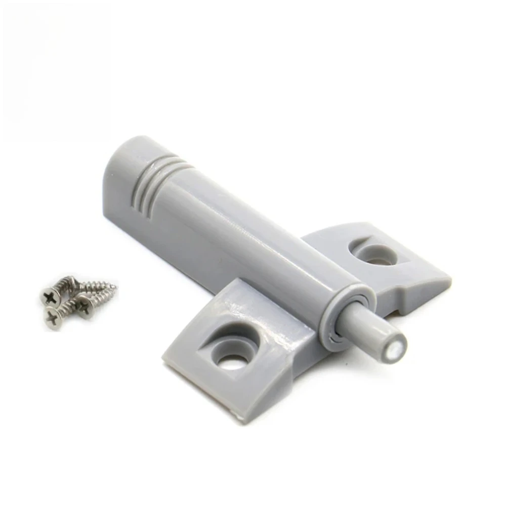 High Quality 10Set/Lot Gray White Kitchen Cabinet Door Stop Drawer Soft Quiet Close Closer Damper Buffers With Screws