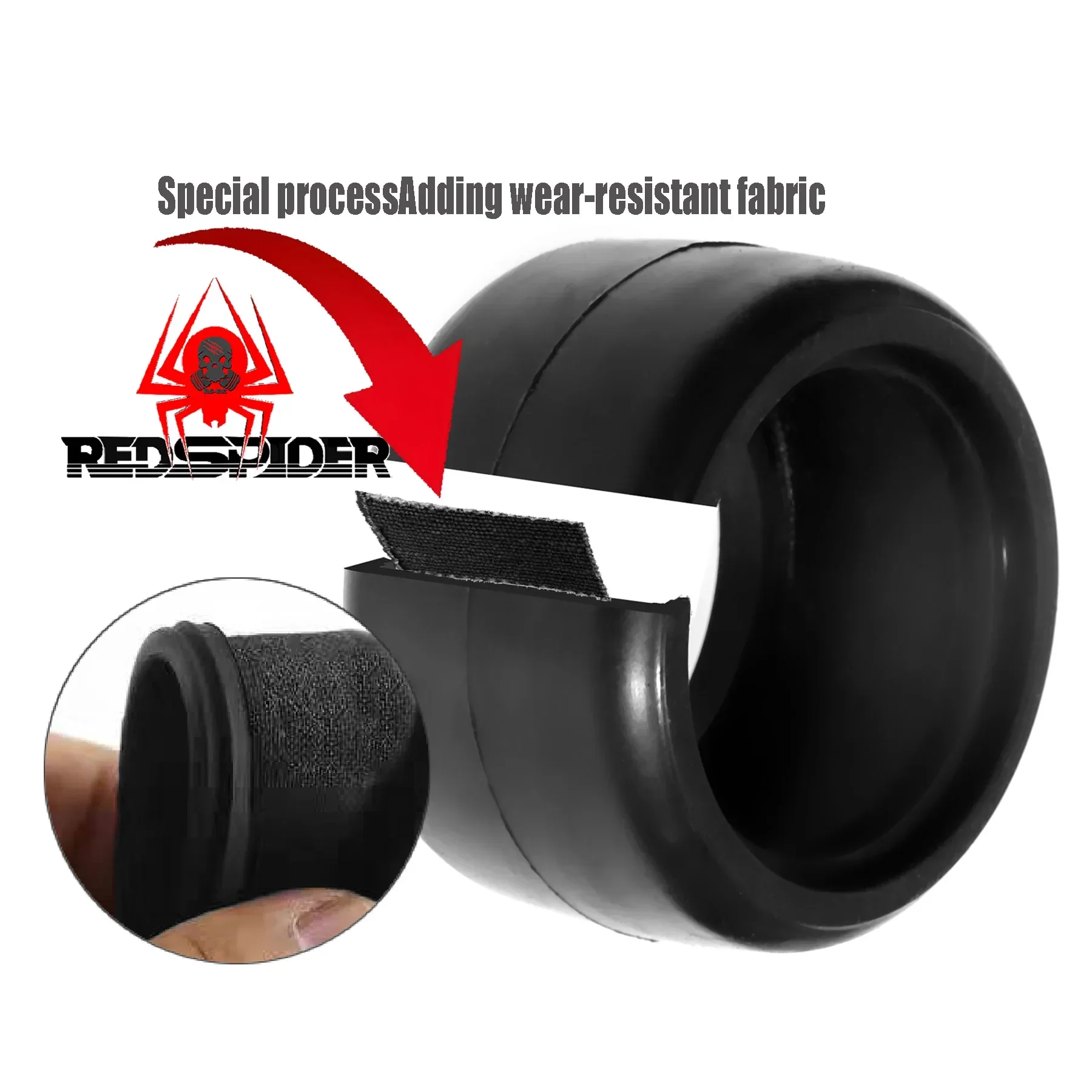 4 SZT. Opony wyścigowe 60 mm z kółkami sześciokątnymi 14 mm - Ulepszenie o wysokiej przyczepności do modeli RC 1/10 Tamiya F1