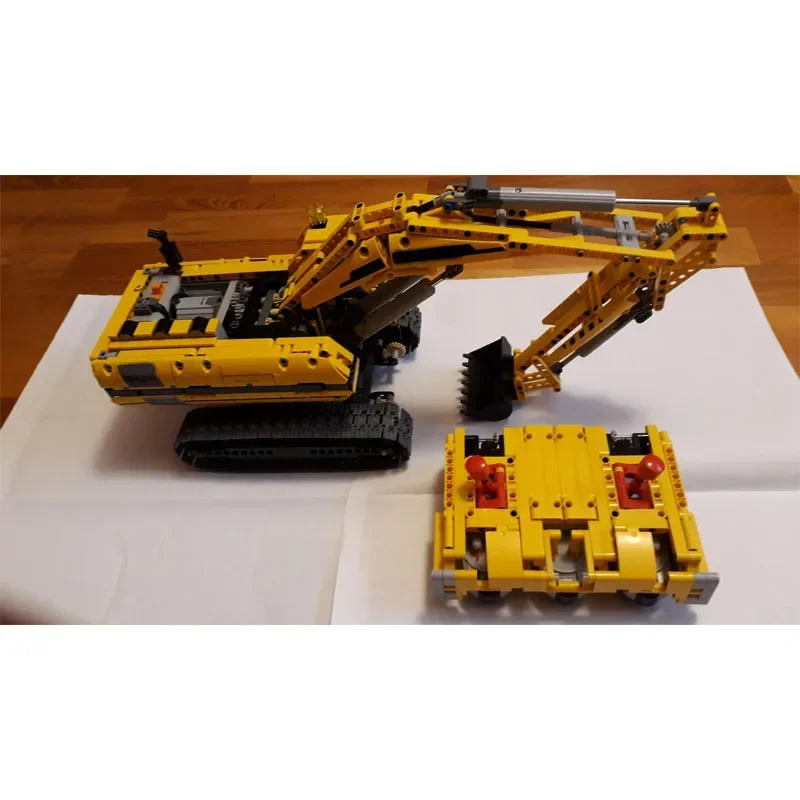 

MOC-6635 New Backhoe Excavator Building Block Model, 1304 Parts, Creative Boys' Children's Birthday and Christmas Toy Gift
