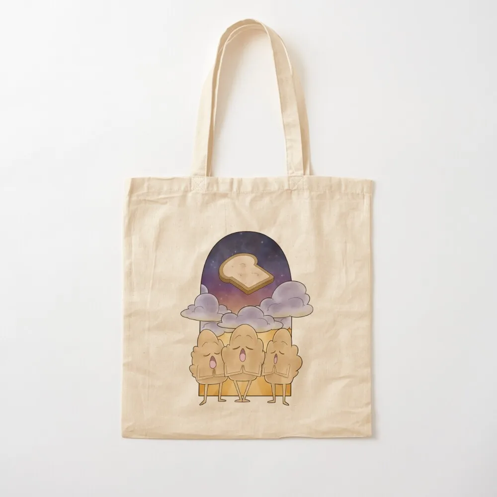 Divine Toast Tote Bag reusable shopping bag sacs de shopping the tote bag