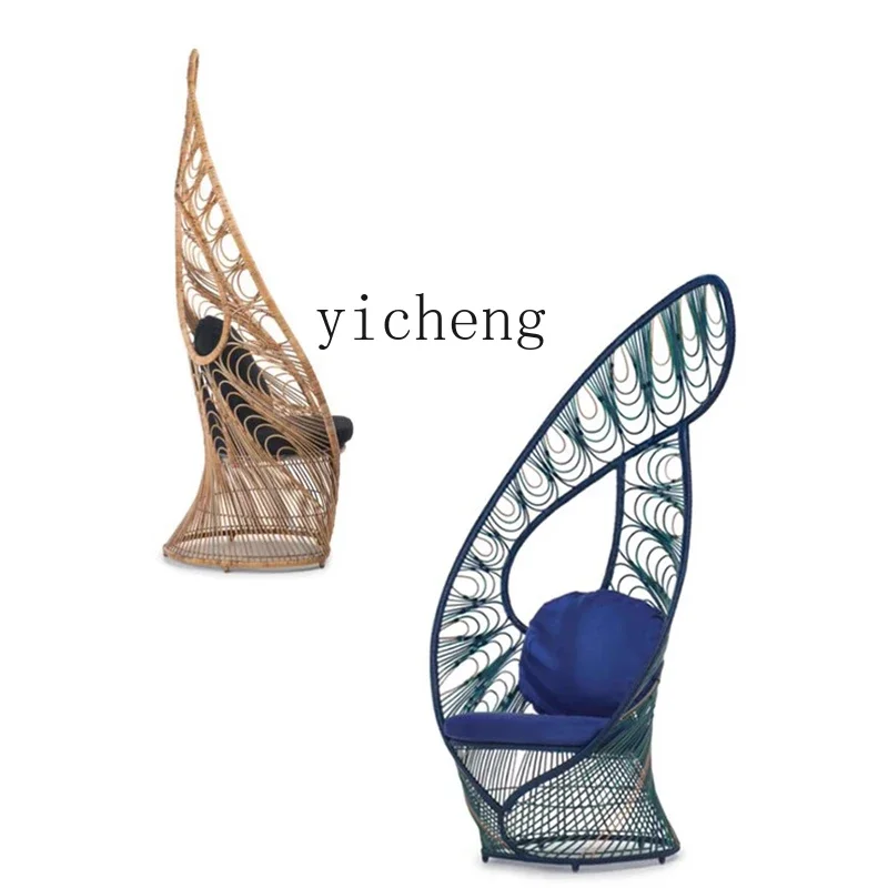 outdoor furniture classical balcony casual rattan chair fashionable and beautiful sun protection waterproof