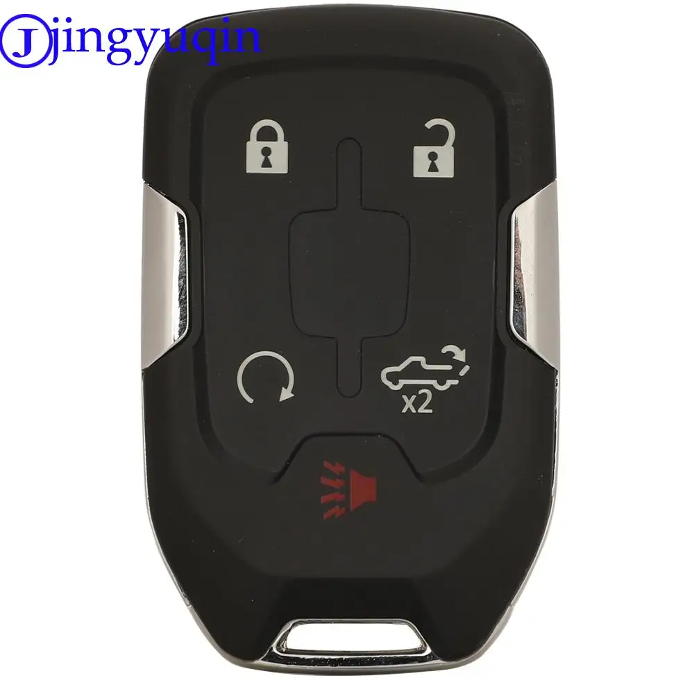 jingyuqin Remote Car Key Shell Cover Case For Chevrolet Tahoe Silverado Suburban Tahoe GMC Sierra Acadia Terrain Yukon