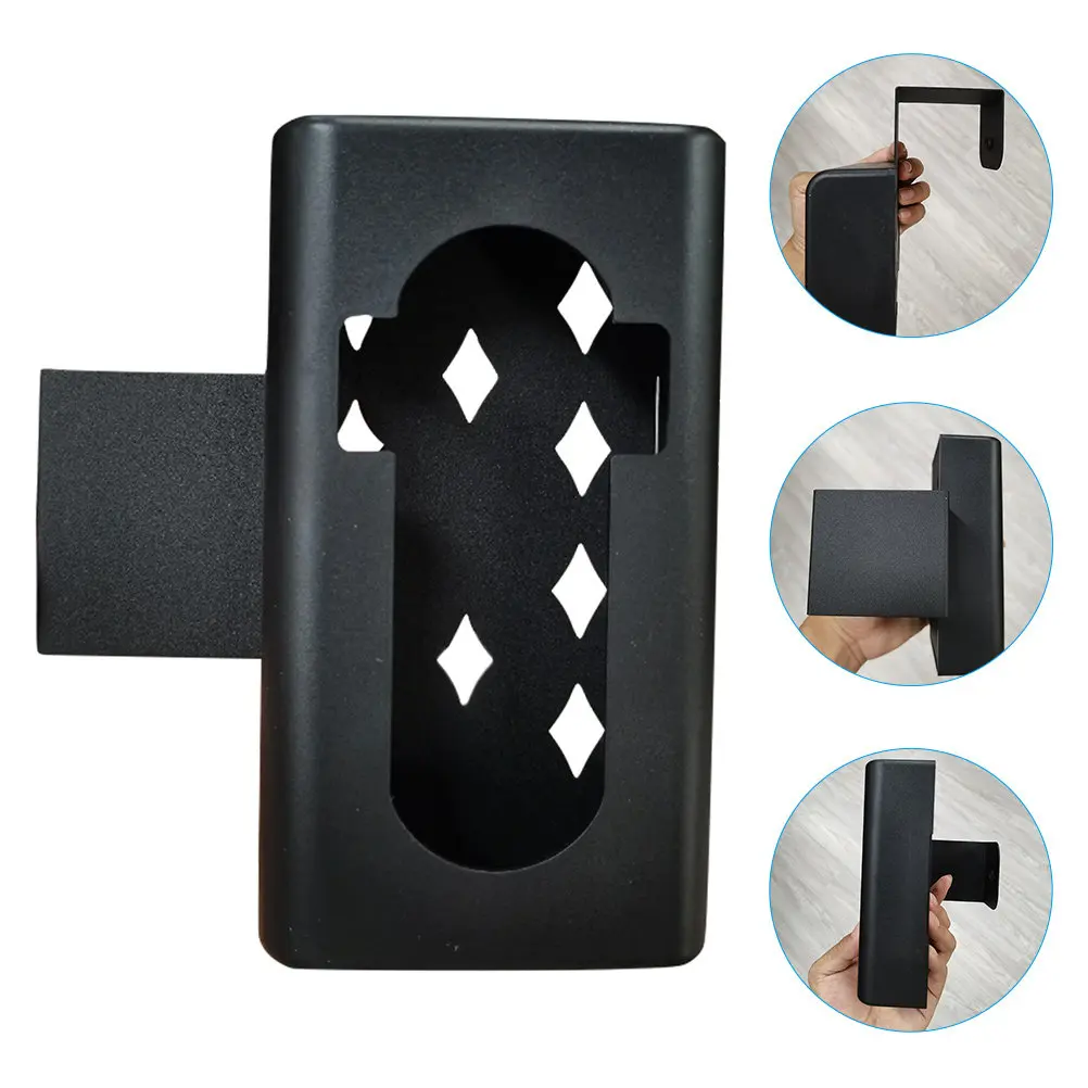 Household Video Doorbell Rack Wear-Resistant Steel Plastic Punch Free Doorbell Mount Holder for Ring Camera Daily Use Security