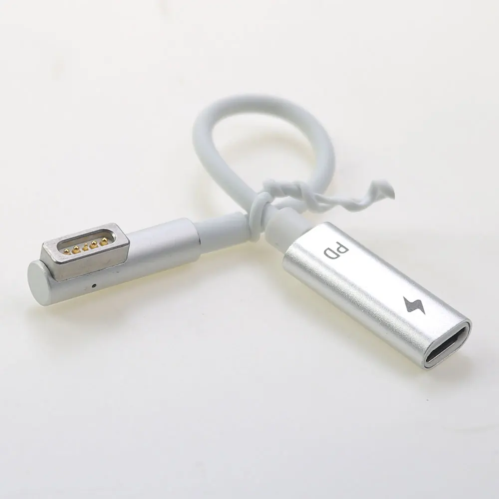 TYPE-C Inner Core to Apple PD Power Cord Suitable for Old and New Apple Laptops Magnetic Cable MacBook Charger L-Shaped 25CM
