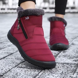 Classic Women Boots Snow Boots Waterproof Women Shoes Flat Casual Winter Shoes Ankle Boots For Women