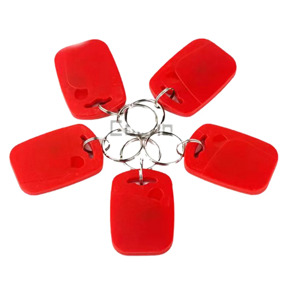 5/10pcs Rfid EM/Tk4100 Read-Only Token Tag  IC+ID Frequency Keychain  Authorized Access Control 1k S50  Dual Chip Smart Card