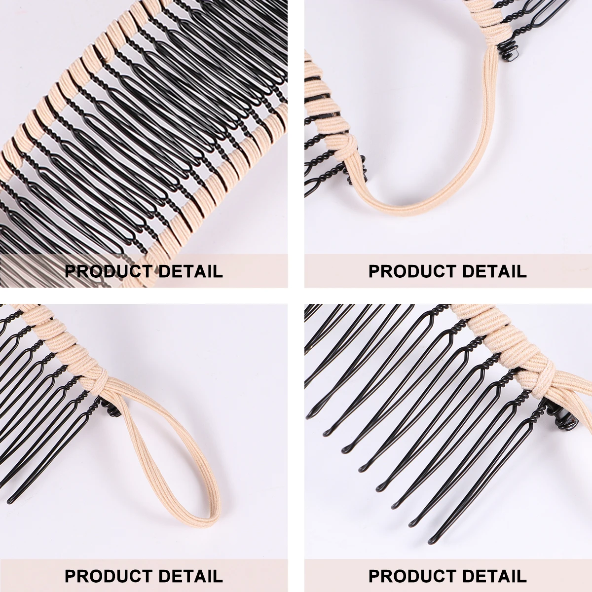 

Hairpin Side Comb Cute Clips for Women Bun Banana Bananna Combs Wrought Iron Womens Fine Women's